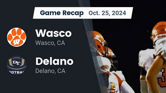 Football Recap: Wasco Takes a Loss