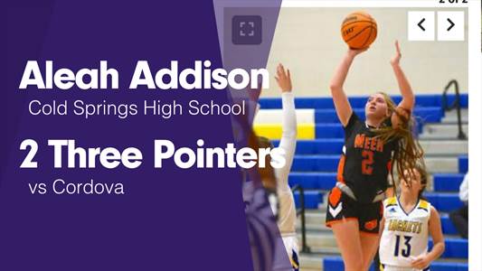 Softball Recap: Cold Springs Victorious