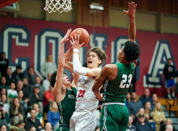 Aidan Mahaney (middle), Campolindo