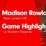 Madison Rowland Game Report: vs South Central