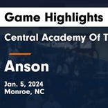 Basketball Game Recap: Anson Bearcats vs. Monroe Redhawks