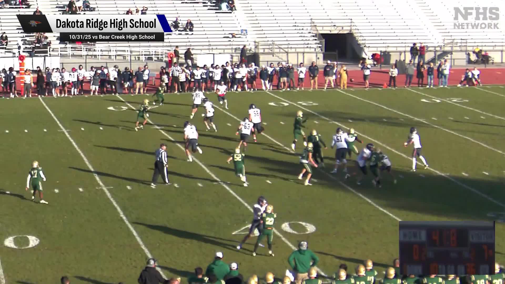 Football Recap: Dakota Ridge Skates Past Golden with Ease