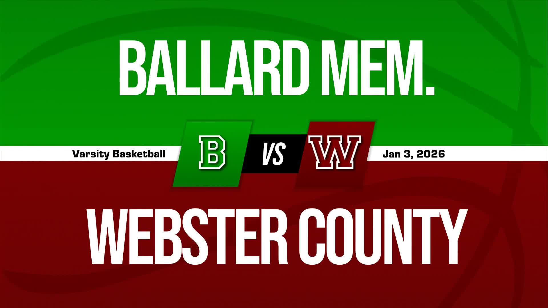 Basketball Recap: Ballard Memorial Takes a Loss