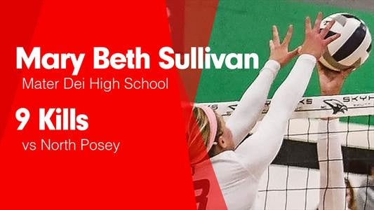 Mary Beth Sullivan Game Report: vs Tell City