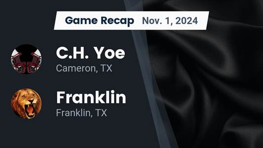 Football Game Preview: C.H. Yoe Yoemen vs. Little River Academy Bumblebees