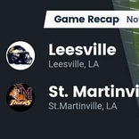 Football Game Recap: Leesville Wampus Cats vs. St. Martinville Tigers