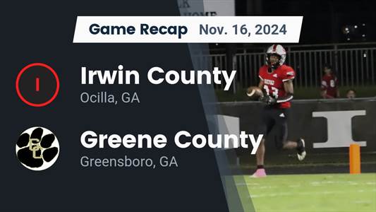 Football Recap: Irwin County Extends Road Winning Streak to Ten