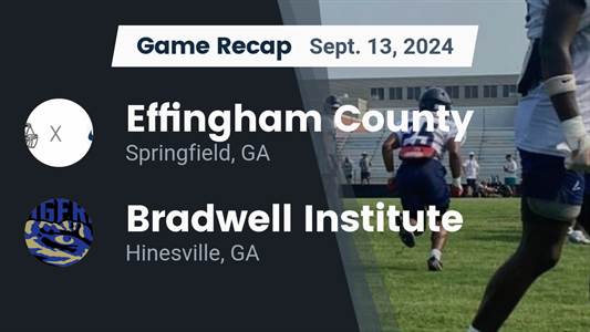 Football Recap: Effingham County Triumphant Thanks to a Strong E