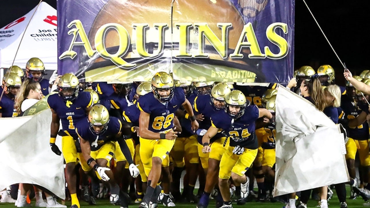 High school football St. John Bosco at St. Thomas Aquinas headlines