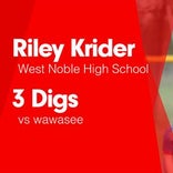 Riley Krider Game Report