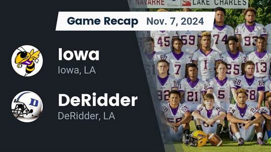 Football Recap: DeRidder Takes a Loss