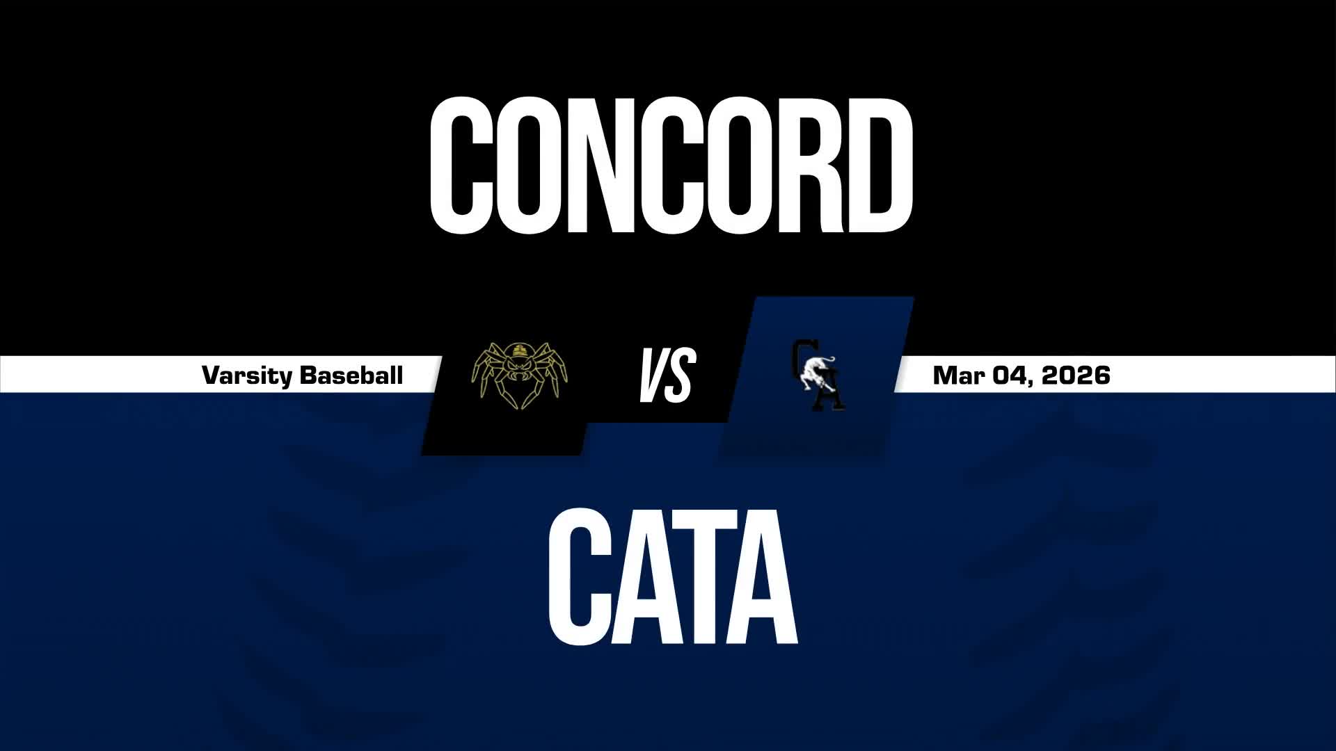 Baseball Recap: Concord Takes a Loss
