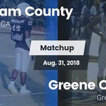 Football Game Recap: Putnam County vs. Greene County
