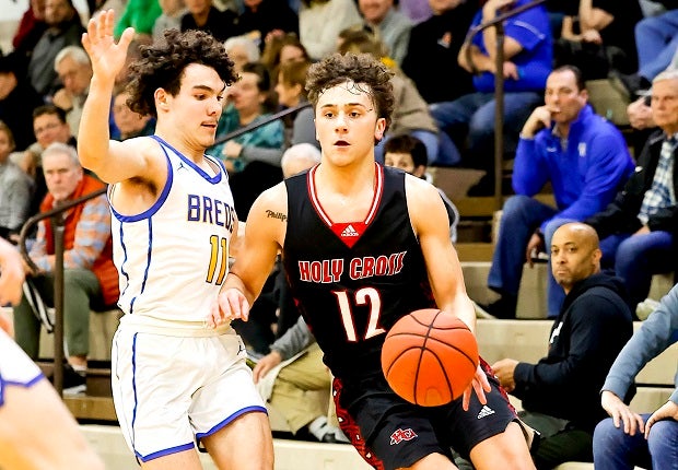 Jacob Meyer of Holy Cross finished his career with 3,280 points. (Photo: Wayne Litmer)