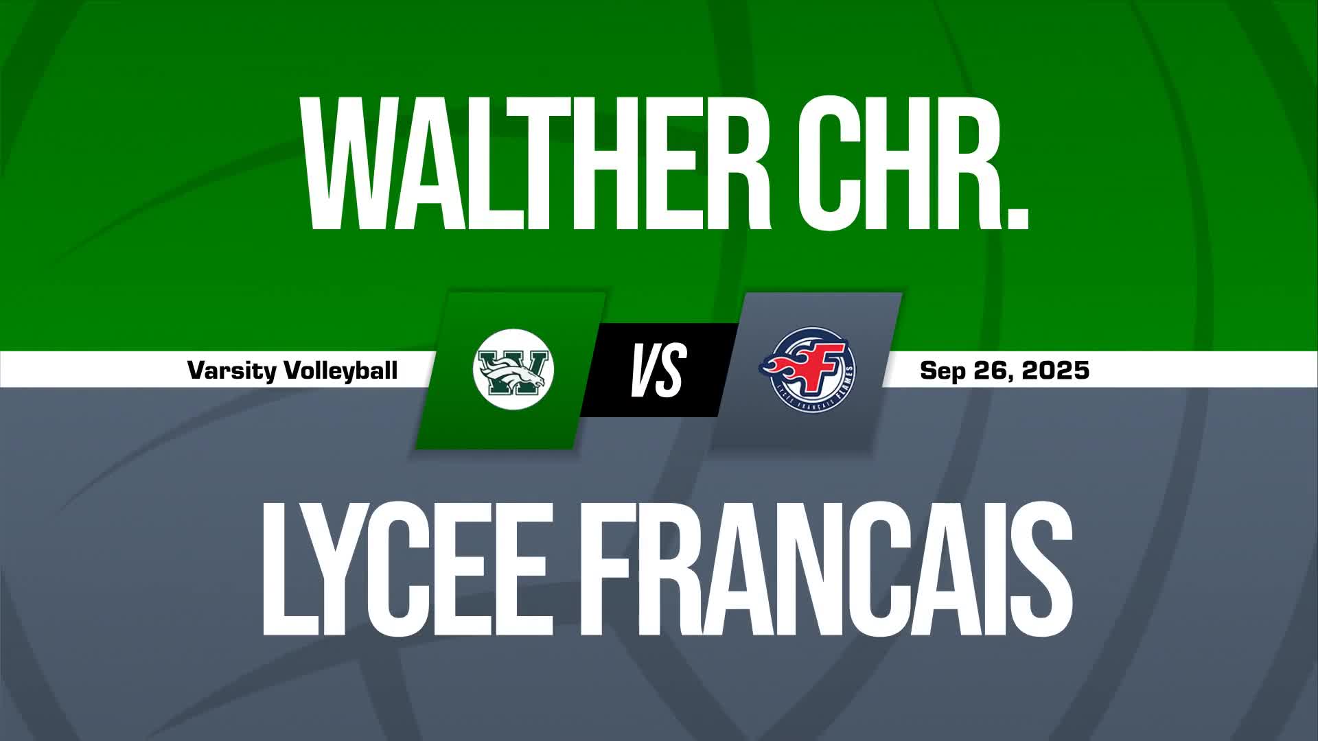 Volleyball Recap: Lycee Francais de Chicago Takes a Loss