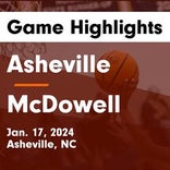 McDowell piles up the points against T.C. Roberson