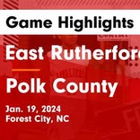 Basketball Game Recap: Polk County Wolverines vs. East Rutherford Cavaliers
