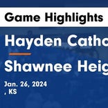 Shawnee Heights piles up the points against West