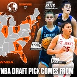 WNBA: Where draftees went to high school