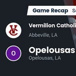 Football Game Recap: Port Barre vs. Opelousas Catholic