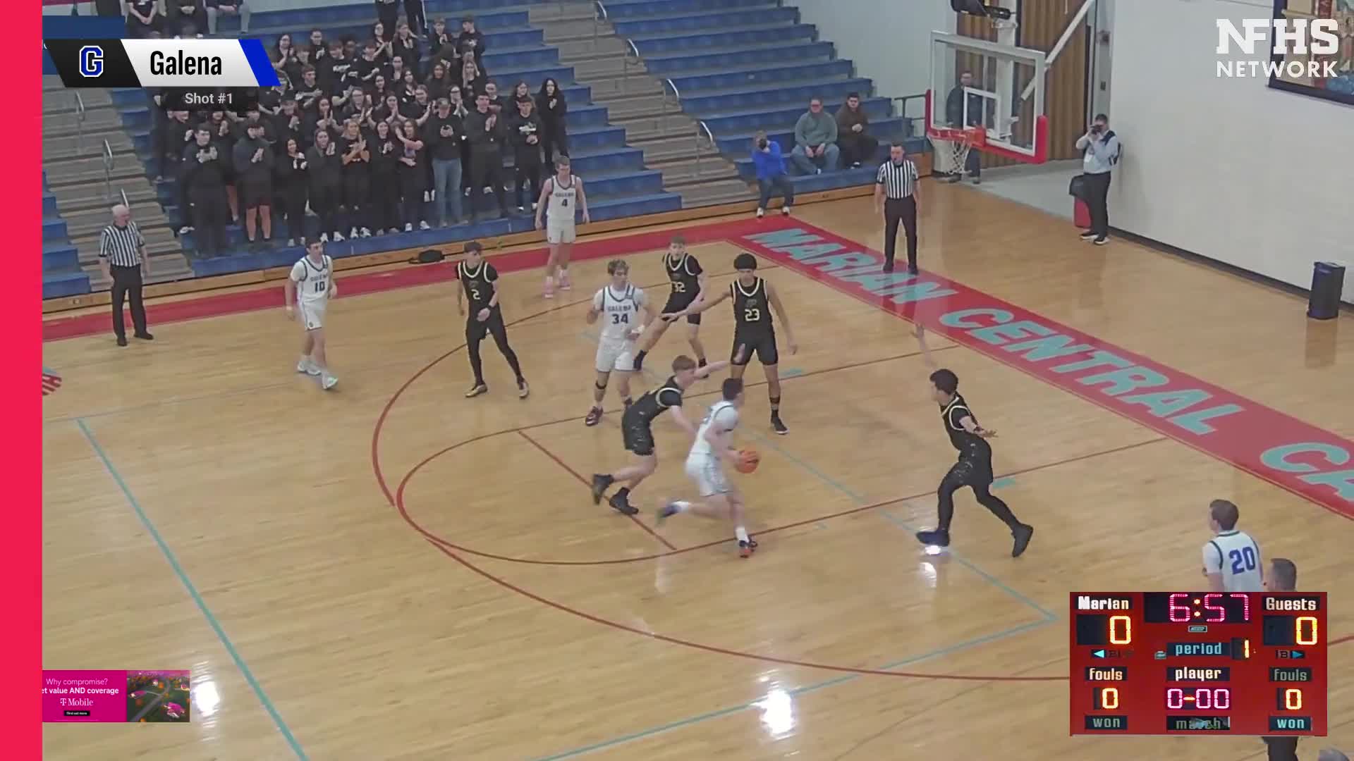 Basketball Recap: Galena's Winning Streak Snapped at 15 Games + How To Watch