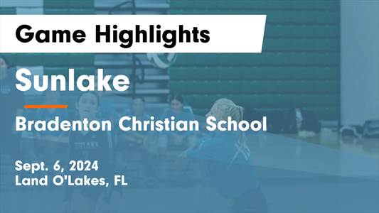 Volleyball Game Recap: Bradenton Christian Gets the Win