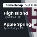 Football Game Recap: Fannindel Falcons vs. Apple Springs Eagles