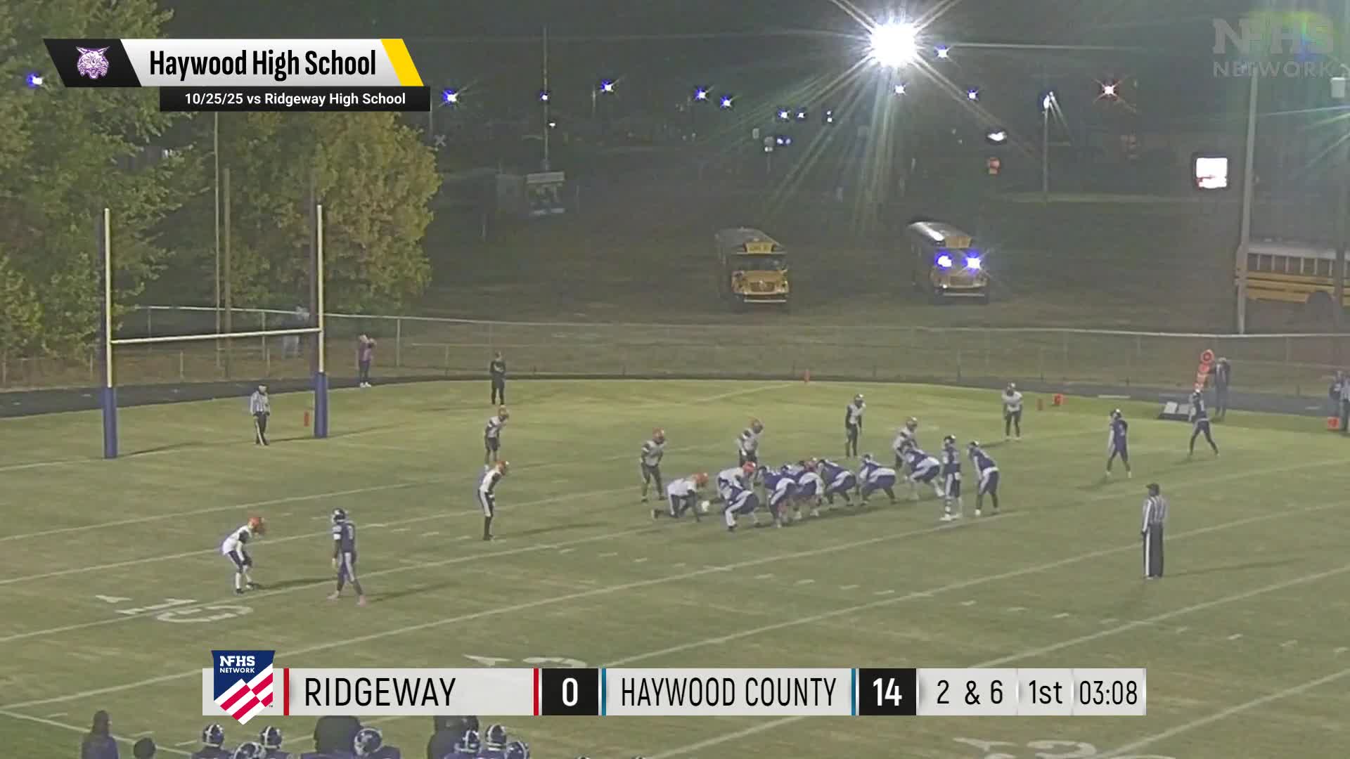 Football Recap: Haywood Piles Up the Points Against Kirby
