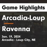 Arcadia/Loup City takes loss despite strong efforts from  Eva Jaixen and  Nicole Chilewski