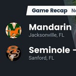 Football Game Recap: Mandarin Mustangs vs. Seminole Seminoles