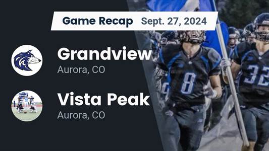Football Recap: Vista PEAK Prep Comes Up Short