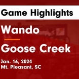 Goose Creek falls despite big games from  Ja'Quell Brown and  Shane Potts
