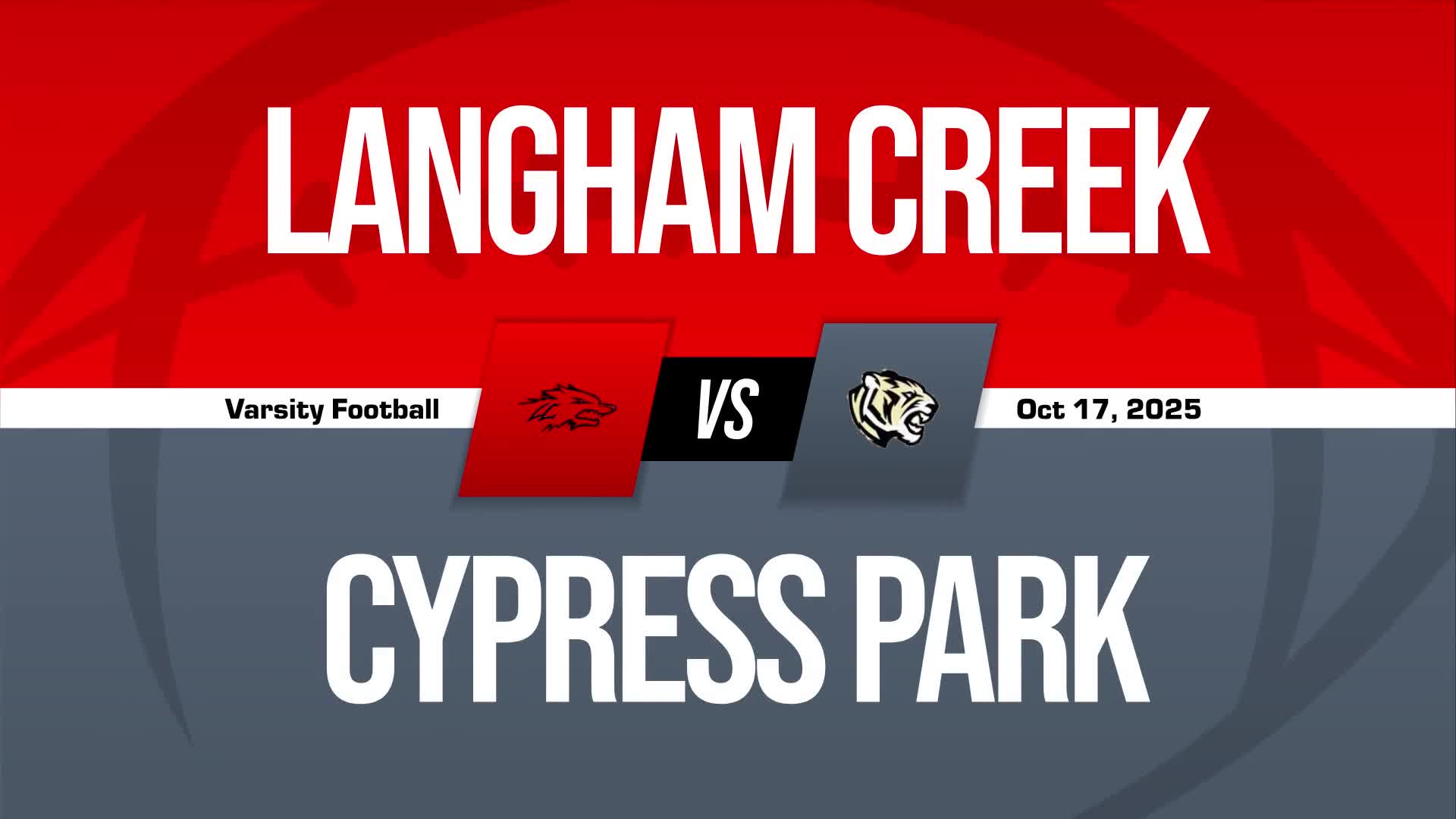 Football Recap: Langham Creek Snaps Three-Game Streak of Wins on the Road + How To Watch