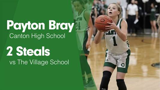 Payton Bray Game Report: vs Ferris