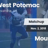 Football Game Recap: Mount Vernon vs. West Potomac