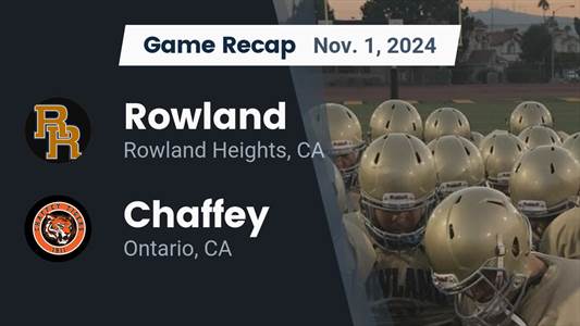 Football Game Preview: Chaffey Tigers vs. Palmdale Falcons