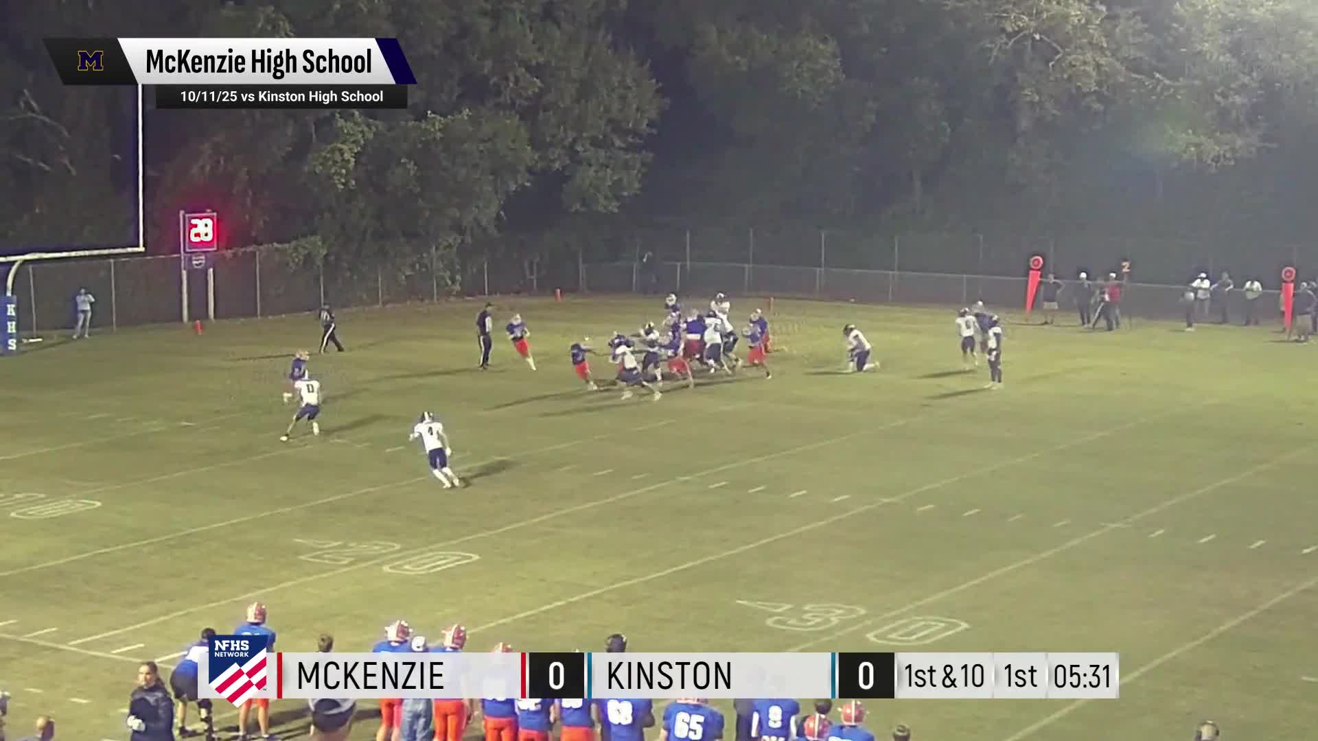Football Recap: Mckenzie's Undefeated Season over After 13 Games + How To Watch