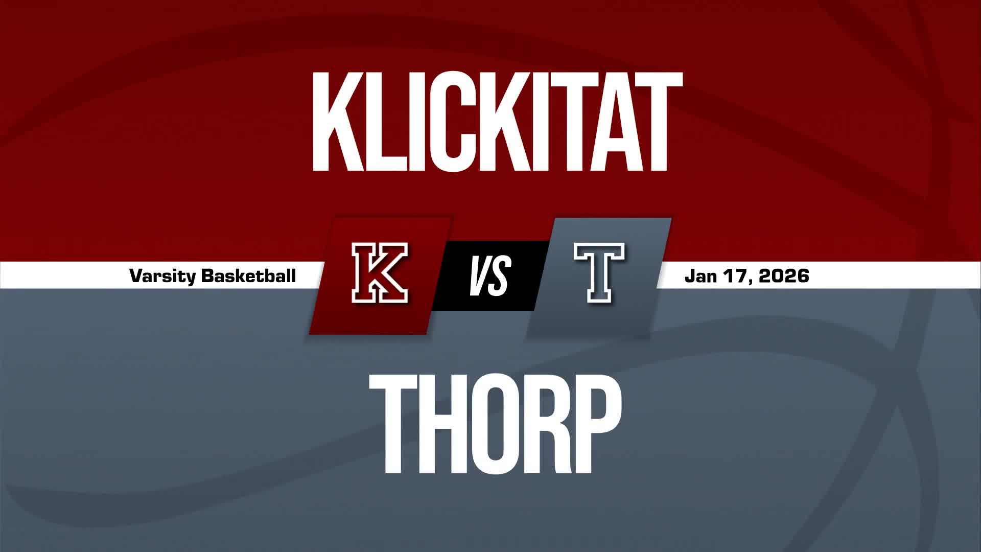 Basketball Recap: Klickitat Wins Going Away Against Thorp + How To Watch
