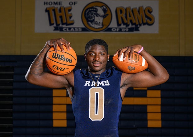 Kendre Harrison still has two years of high school remaining but he has already received scholarship offers from 28 schools. (Photo: Brad Arrowood)