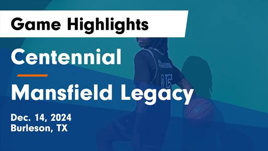 Basketball Game Preview: Centennial Spartans vs. Midland Legacy 