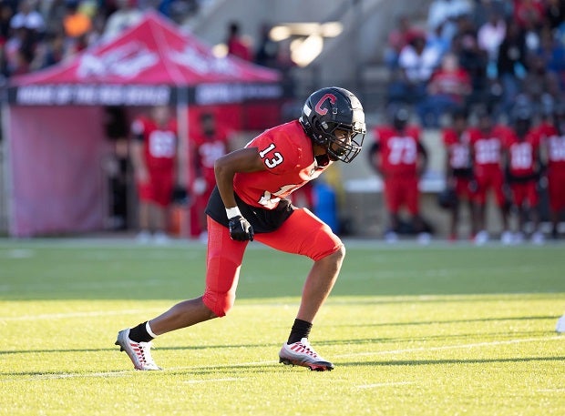 Central wide receiver Daylyn Upshaw had more than 1,100 yards receiving last year and 15 touchdowns as the Red Devils went 13-0. (Photo: Corey Jones)