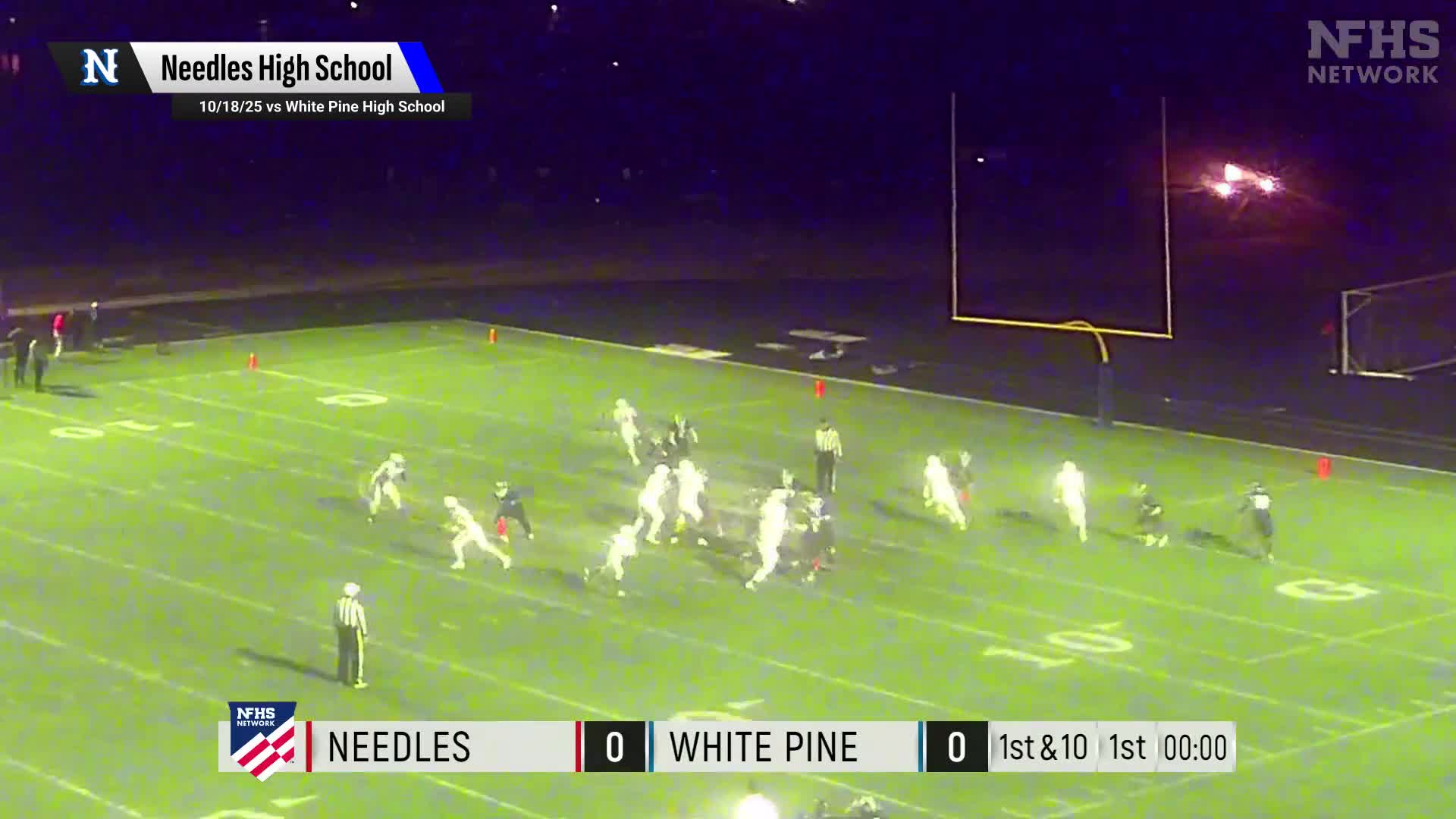 Football Recap: Needles Piles Up the Points Against Lake Mead Ch