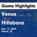 Basketball Game Recap: Hillsboro Eagles vs. Venus Bulldogs