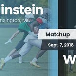 Football Game Recap: Einstein vs. Whitman