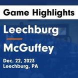 McGuffey piles up the points against Leechburg