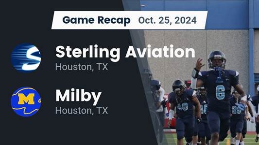 Football Recap: Milby Comes Up Short Despite  Aaron Lummus' Strong Performance