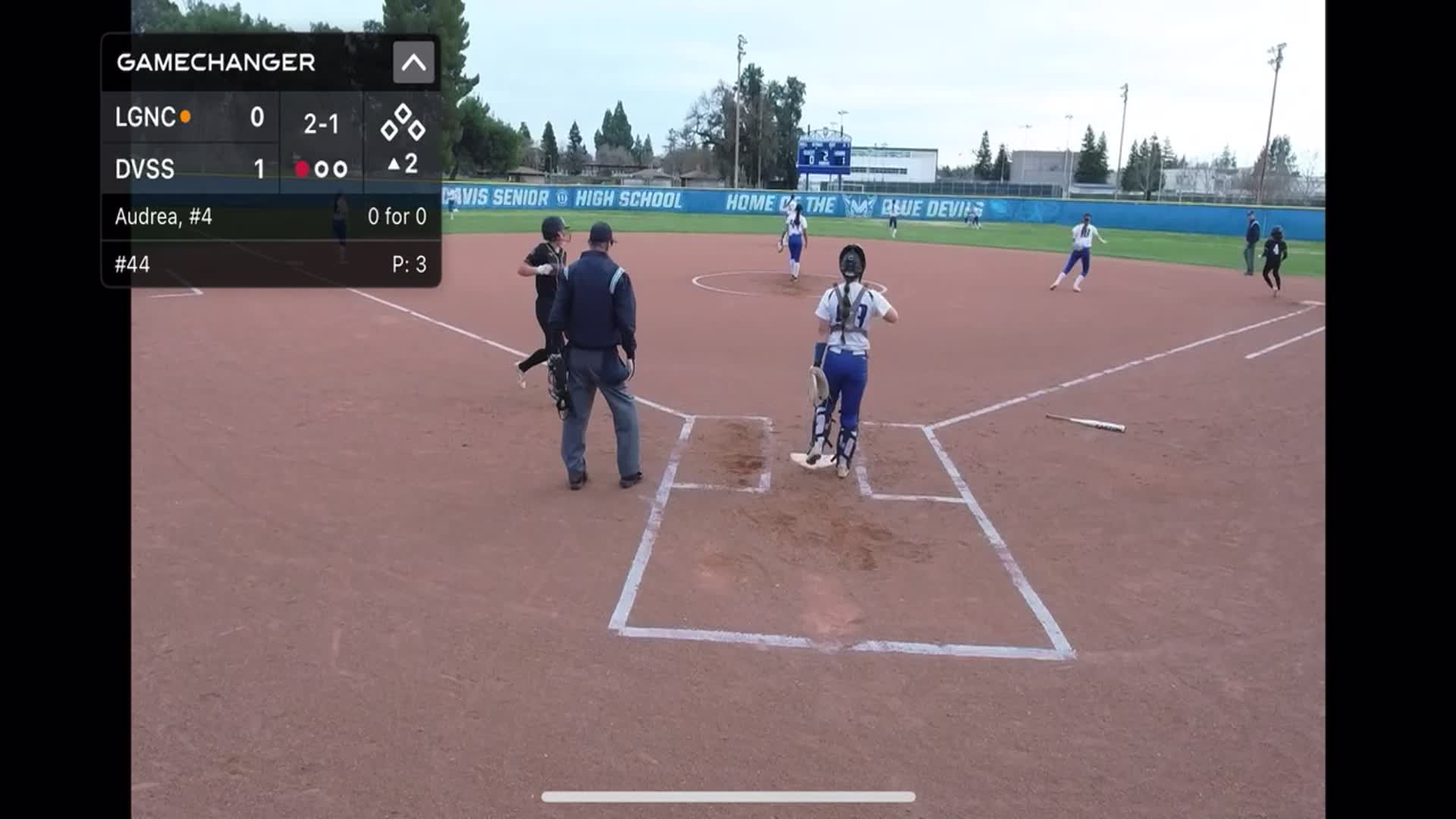 Softball Recap: Laguna Creek Takes a Loss