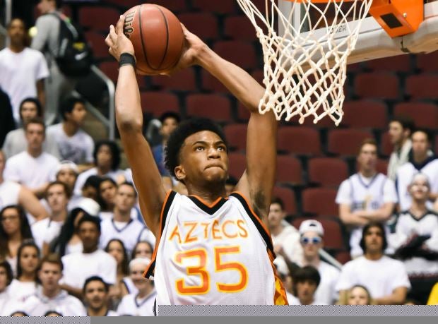 MaxPreps National Freshman of the Year Marvin Bagley III of Corona del Sol (Tempe, Ariz.).