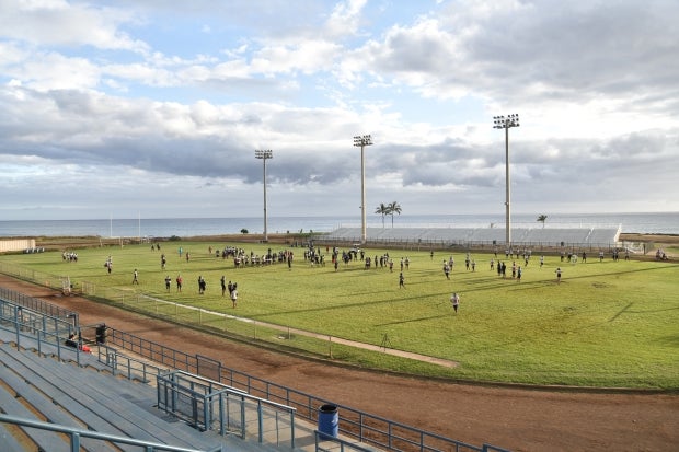 Wai'anae's Raymond Torii Stadium sits on the western edge of Oahu.