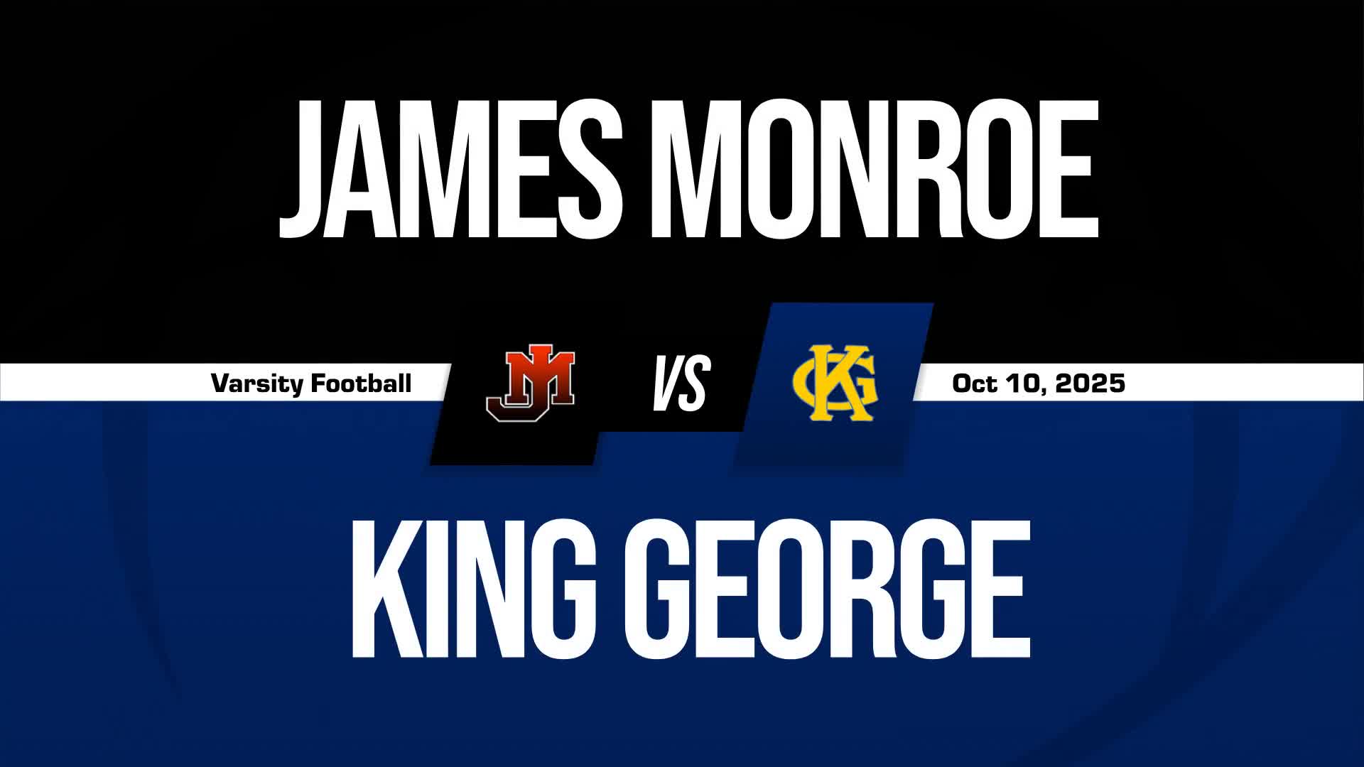Football Game Preview: King George Foxes vs. Culpeper County Blue Devils + How To Watch